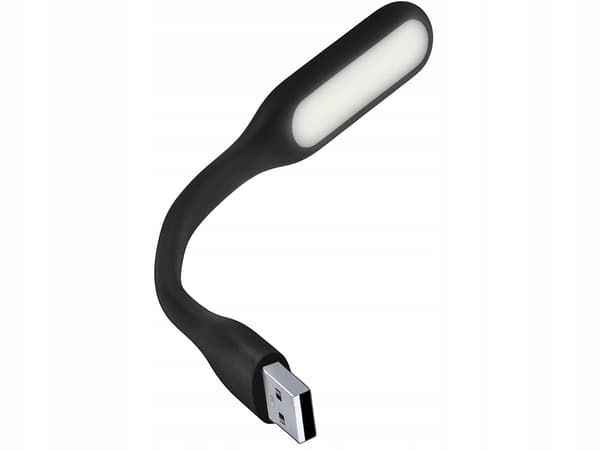USB-lampe 6 LED sort (1000) GAB_A