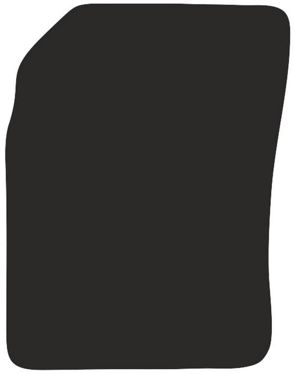 polyamid gummiunderlagt førermåtte til Nissan Micra K11 hatchback 1992-2003