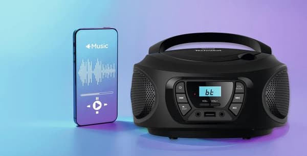 Radiohögtalare TECHNISAT Viola CD-100 Svart