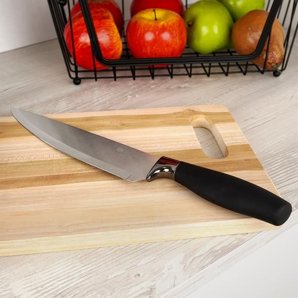 Kokkniv i stål 33 cm