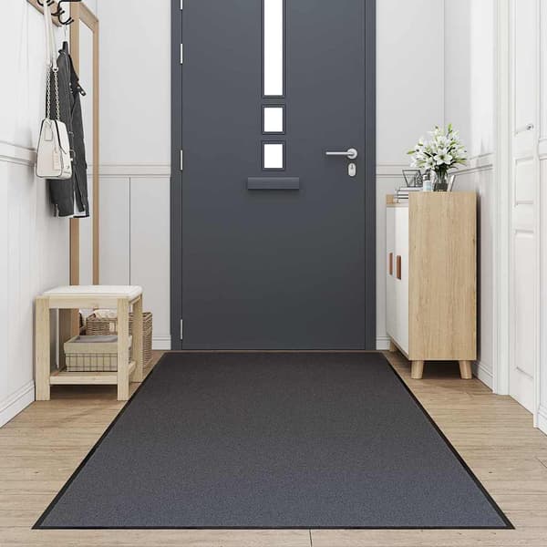 vidaXL dørmåtte antracit 115x500 cm