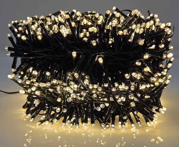 StarryLights 1500 LED-julgransljus - Varmvit
