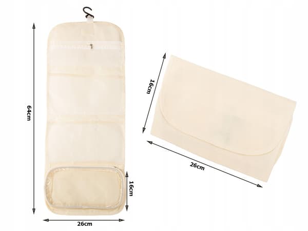 Resesminkväska Beige (200) GAB_A