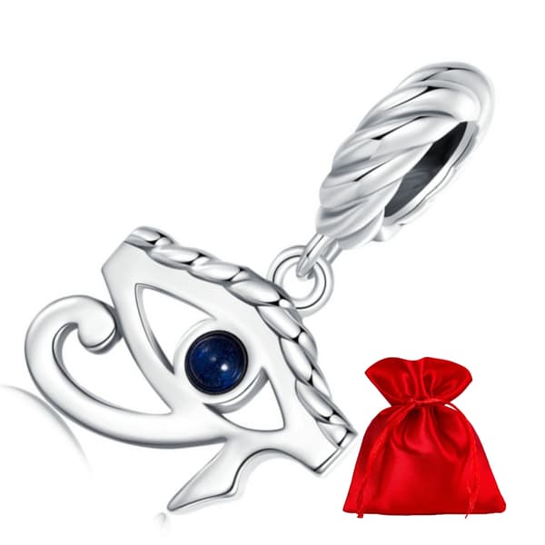 Horus öga berlock amulett silverhänge silver 925