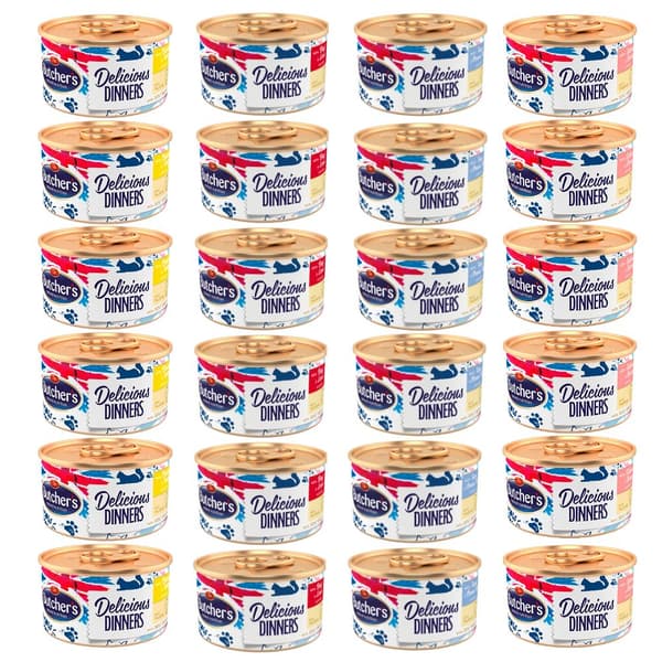 Butcher's Delicious Dinners vådfoder til katte 24x85g