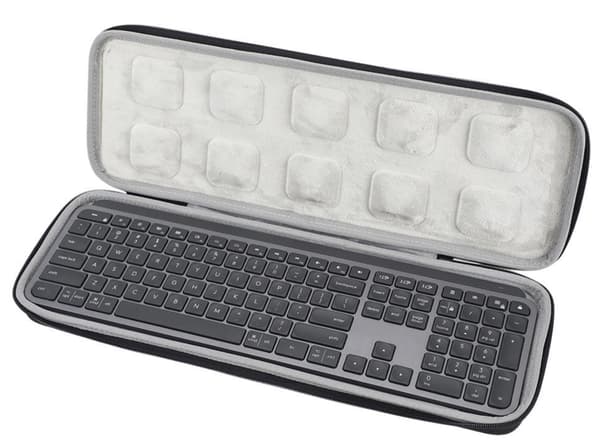 Hårdt etui til Logitech MX KEYS tastatur