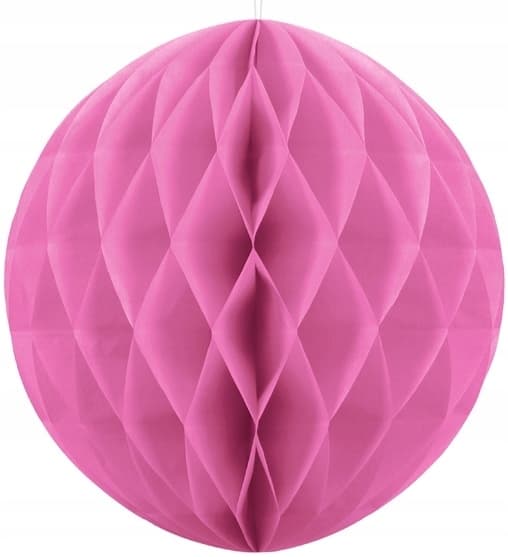 Rosa pappersboll 40 cm, 1 st.