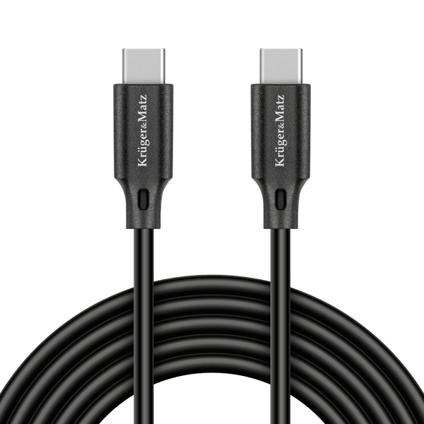 Kabel USB-C Typ C 1m PD 100W 5A Kruger&Matz