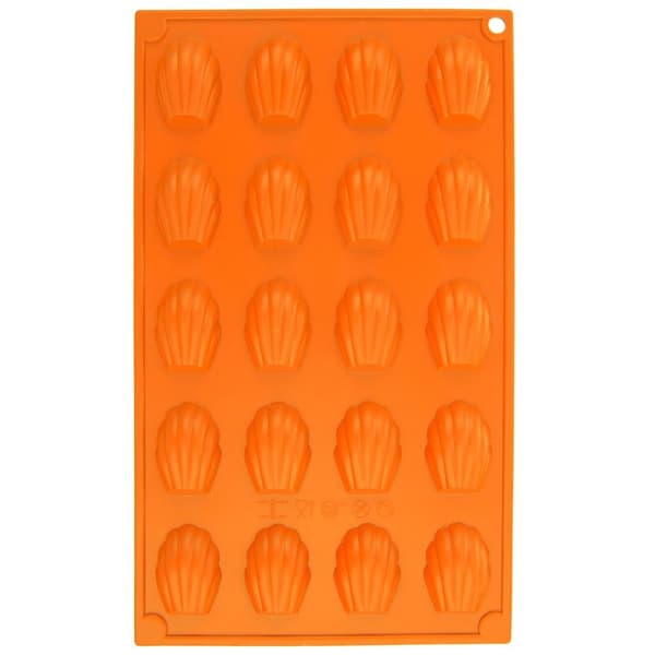 Silikone cookieform orange skaller SILLINIE