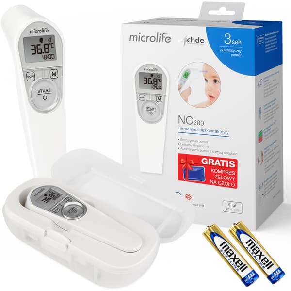Microlife Termometer NC200 og gelkompres