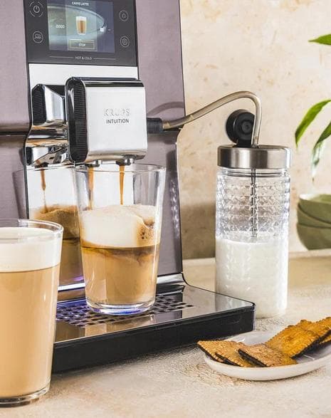 Espressomaskine KRUPS EA879N Intuition Experience Hot&Cold Sort