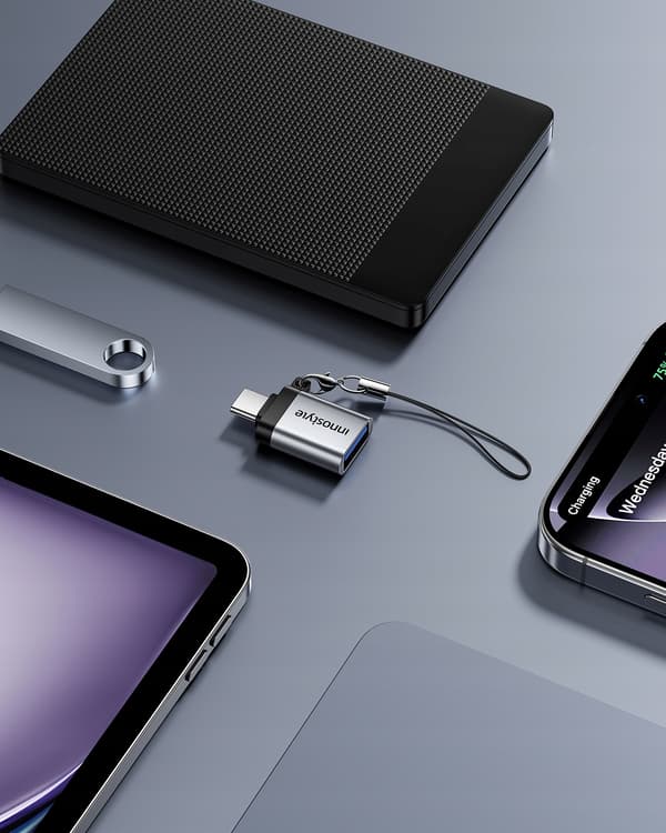 INNOSTYLE-SOVITIN USB-A 3.0 - USB-C - USB TYPE C 3A 5GBPS OTG