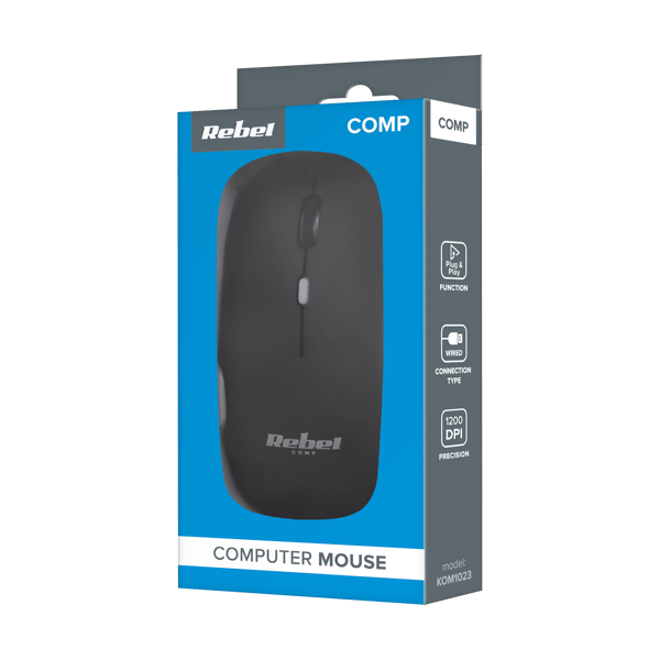 Rebel WDM210 kablet musesensor 800/1000/1200 dpi