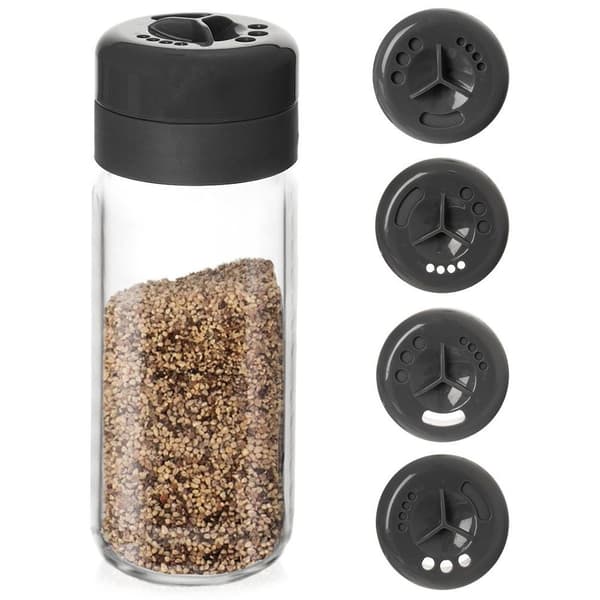 Lasinen maustesäiliö sitkolla KEMP 230 ml