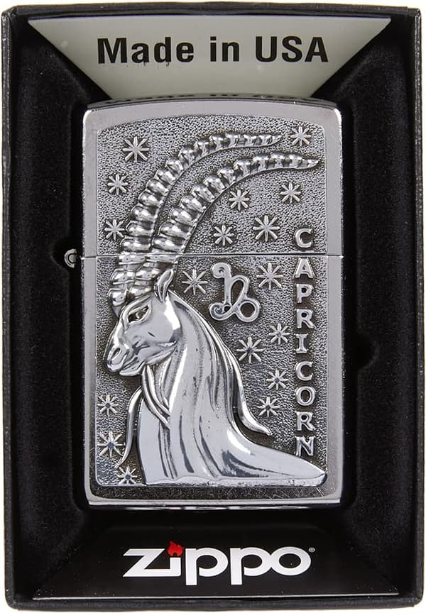 Zippo stjernetegn Stenbukken lighter 2006506
