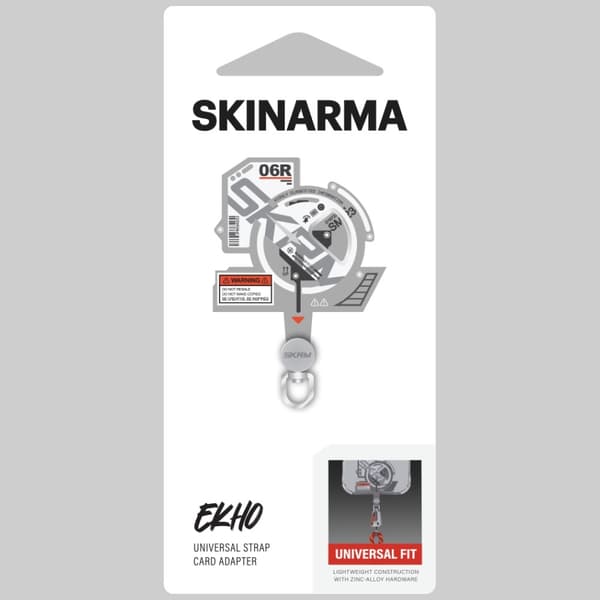 Skinarma Ekho yleiskaulanauhaadapteri harmaa