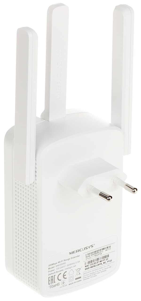 TL-MERC-MW300RE TRÅDLØS NETVÆRKSREPEATER