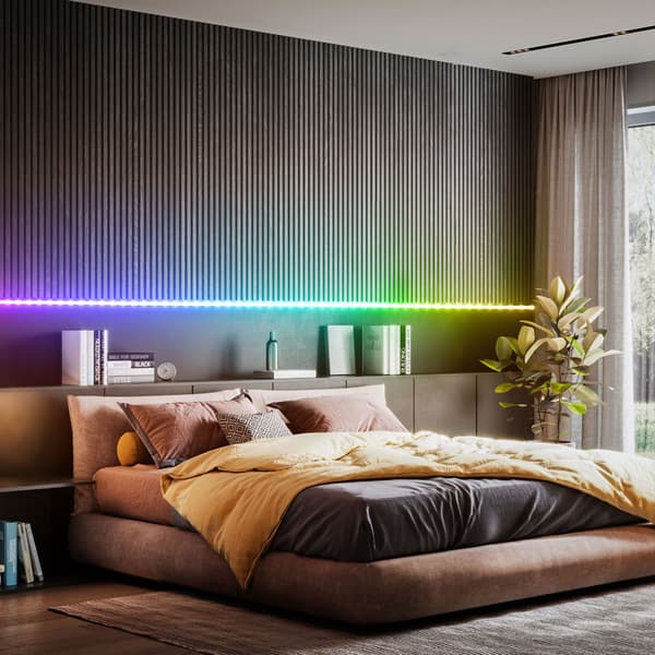 RGBIC LED-remsa 5m WiFi med Tuya-app | SEGMENT | musiksensor