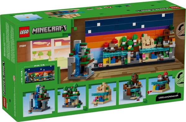 LEGO Minecraft 21589 Minibiomit, 797 palaa