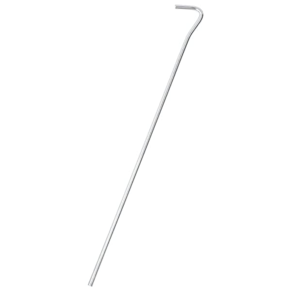 vidaXL Tältpinnar, 25 st, 30 cm, Ø7 mm, galvaniserat stål