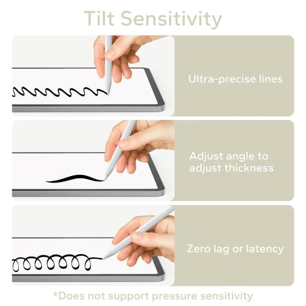 TECH-PROTECT DIGITAL MAGNETISK STYLUS-PENNA 3 IPAD VIT