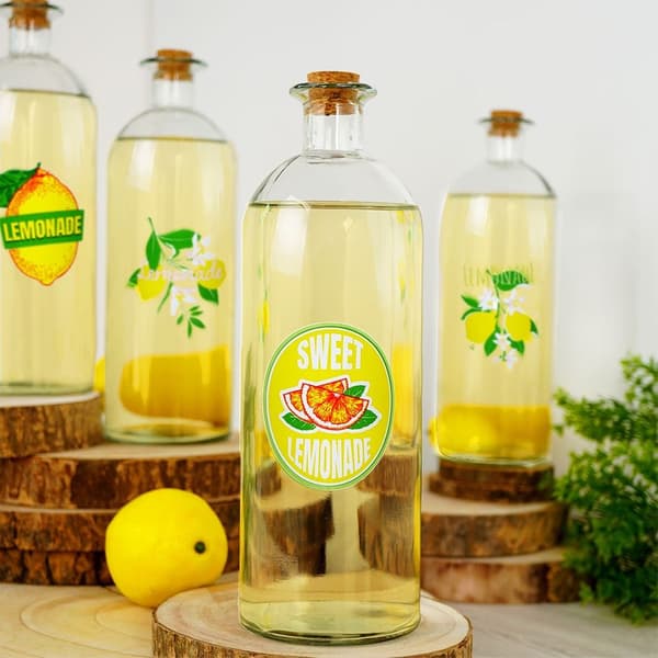 Limonadin lasipullo 1 l