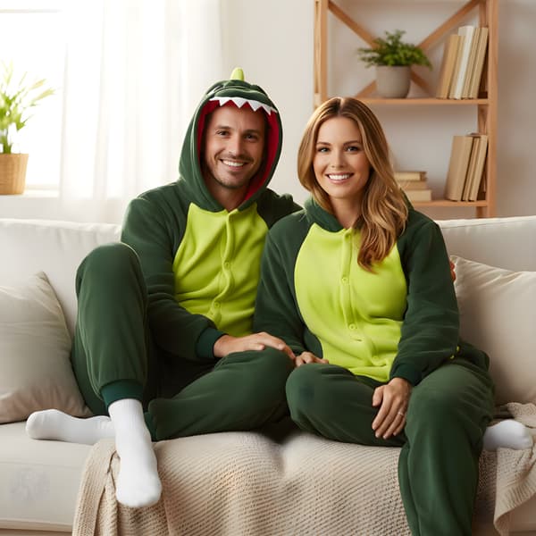 Kigurumi dinosauriepyjamas M: 155-165cm