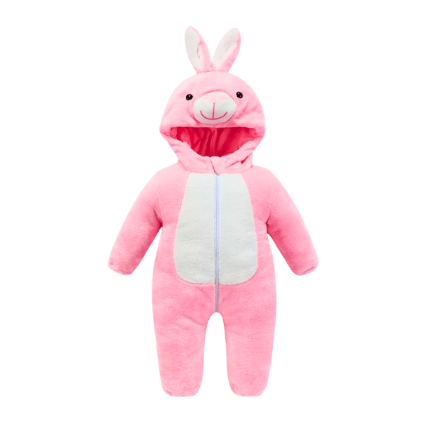 Rosa kaninpyjamas 80 cm: 65-75 cm