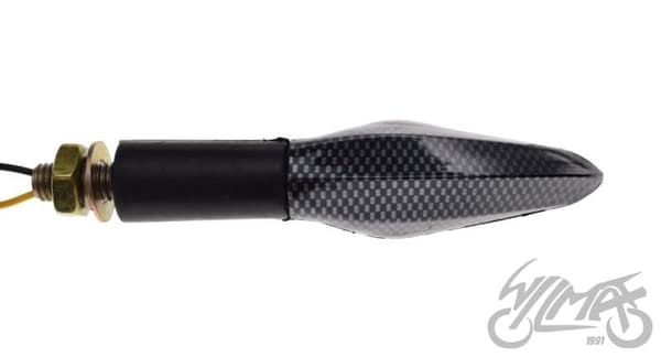 KOLFORMBLÄCKERS VIT LED-LINSER YAMAHA HONDA