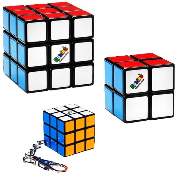 Rubiks pussel 2x2 3x3 nyckelring