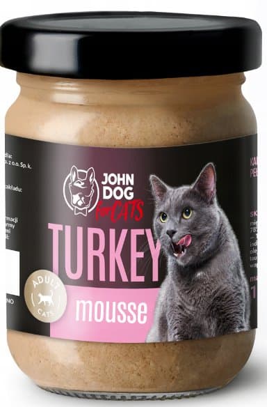 JD til katte | Voksne | Vådfodermousse 100g - Kalkunmousse 100g