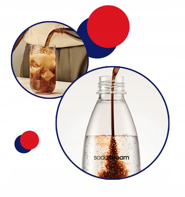 Sæt med 3 siruper til Sodastream Pepsi Max Cherry + Lemon Lime + Mirinda