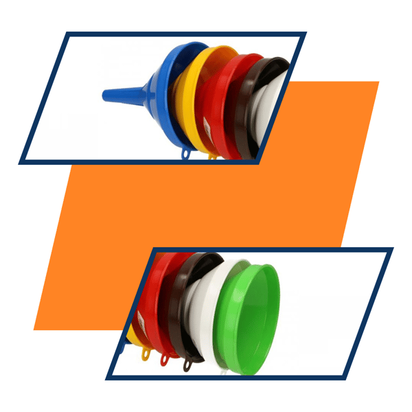 Plastiktragt 12 cm
