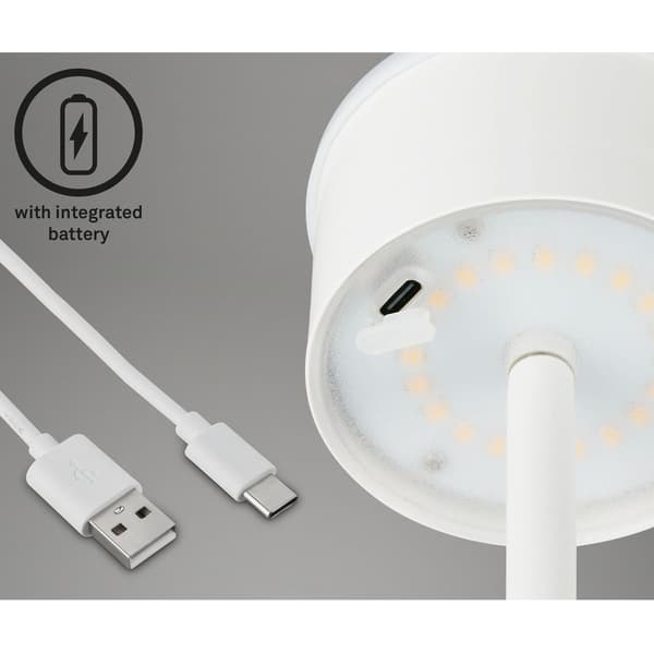 LED Gulvlampe Trådløs IP44 Med Lysdæmper - Til Hjem og Have