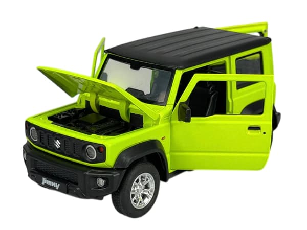 Legeringsbil Suzuki Jimny grön 1:24 Q3008A