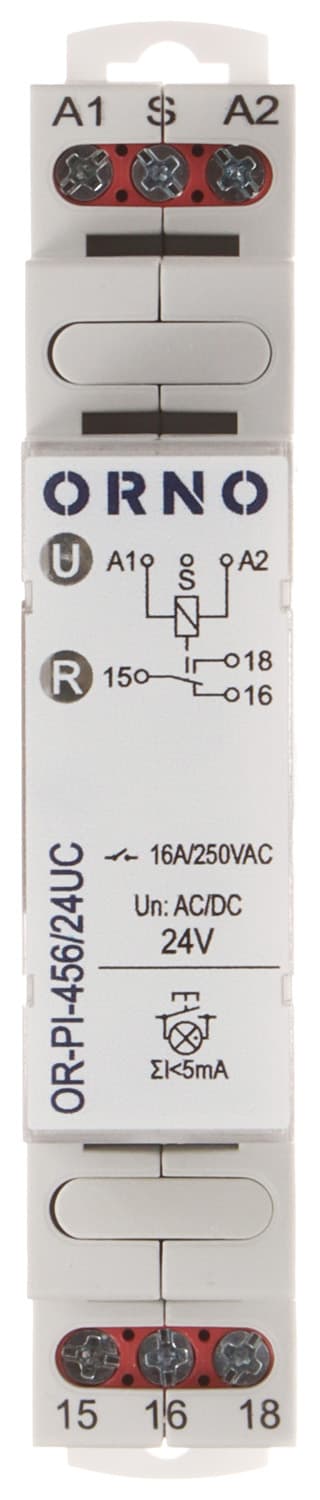 OR-PI-456/24UC ORNO RELÆ