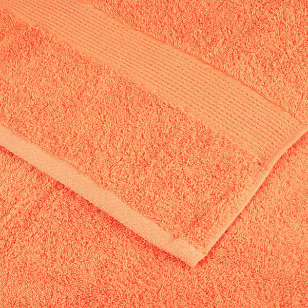 vidaXL Premiumhanddukar SOLUND 4-pack, Orange, 80x200 cm