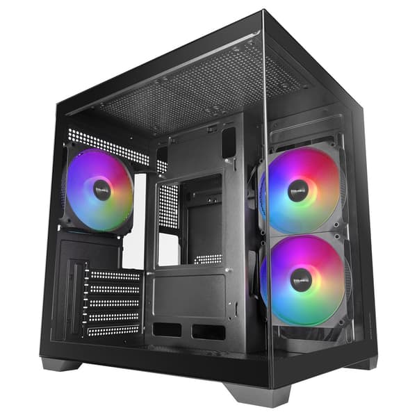 TACENS MARS MC-VIEW3 3xARGB USB-C mATX-kabinet
