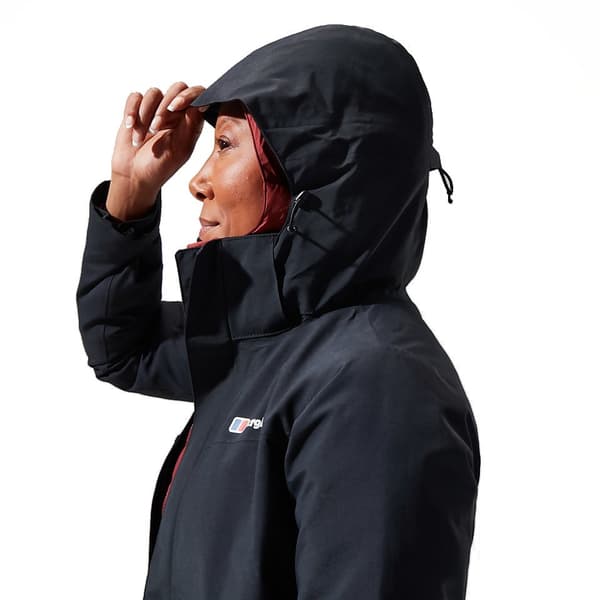 Berghaus Hillwalker IA Shell S damejakke, sort, GORE-TEX®