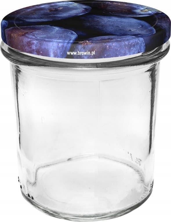 Burkar för sylt med lock 6 st 346 ml