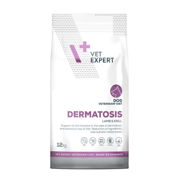 VetExpert Derm torrfoder för hundar 12 kg
