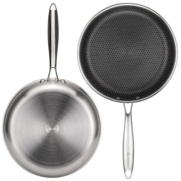 STÅLSTEGEPANDE 26 cm MED BIKINGEBELÆGNING E-7548