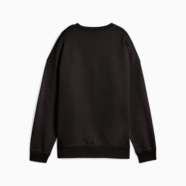 Puma ESS OVERSIZED CREW FL dame sweatshirt sort 68540001 r M