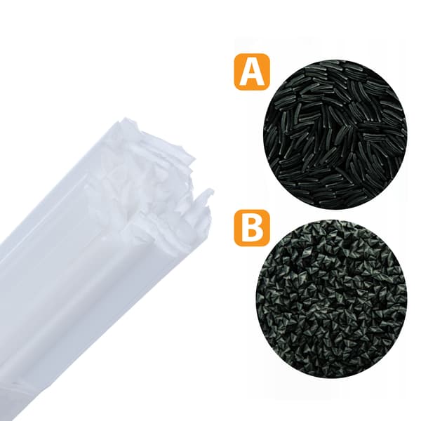 PP plast svejsebinder Hvid 50g