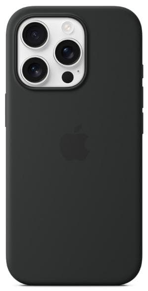 APPLE Silikone-etui med MagSafe til iPhone 16 Pro Sort MYYJ3ZM/A