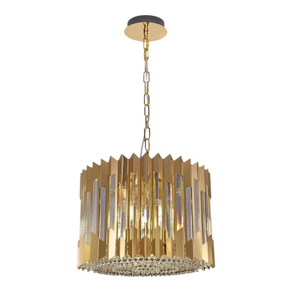 RITZ LJUSKRONOR 7 E14 GULD MILAGRO ML0393