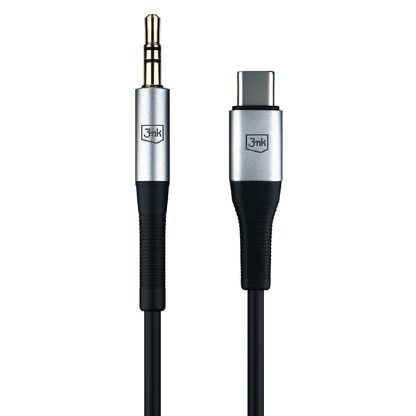 Tilbehør - 3mk AUX-kabel USB-C - Jack 3,5 mm