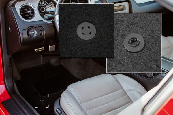 Bilmåtter velour sorte til: Alfa Romeo Brera coupe (2005-2010)