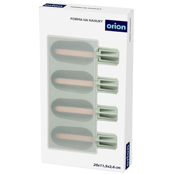 Grön silikon glassform med lock