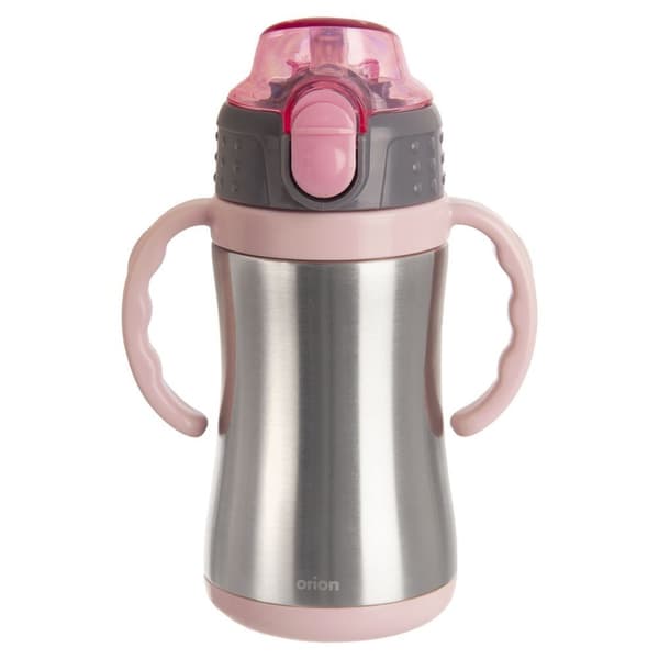 Termokrus til barn stål pink 300 ml